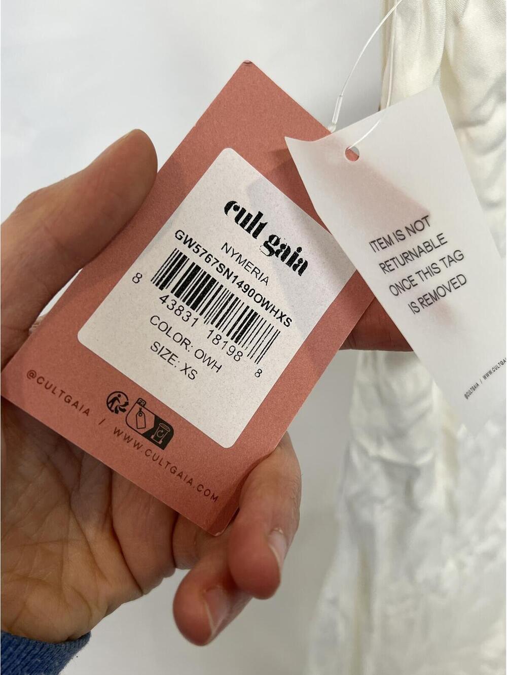 Cult Gaia Nymeria Gown in Off White - Picture 4 of 10